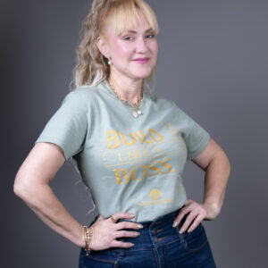 LUXE Womens T-Shirt (Build Like a Boss)