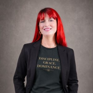 LUXE Womens T-Shirt (Discipline Grace Dominance)