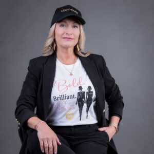 LUXE Womens T-Shirt (Bold Brilliant Boss)