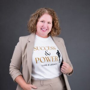LUXE Womens T-Shirt (Success & Power)