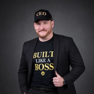 LUXE Mens T-Shirt (Built Like A Boss)